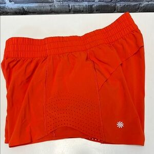Woman's Athleta Orange Shorts‎